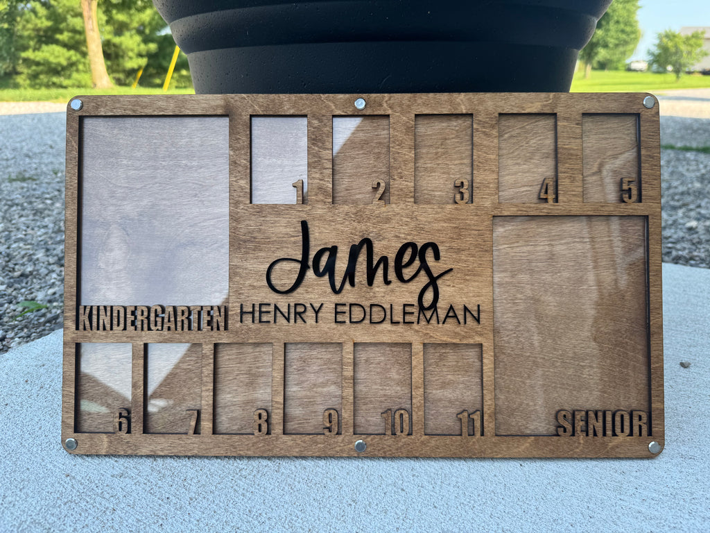 School Year Picture Frame
