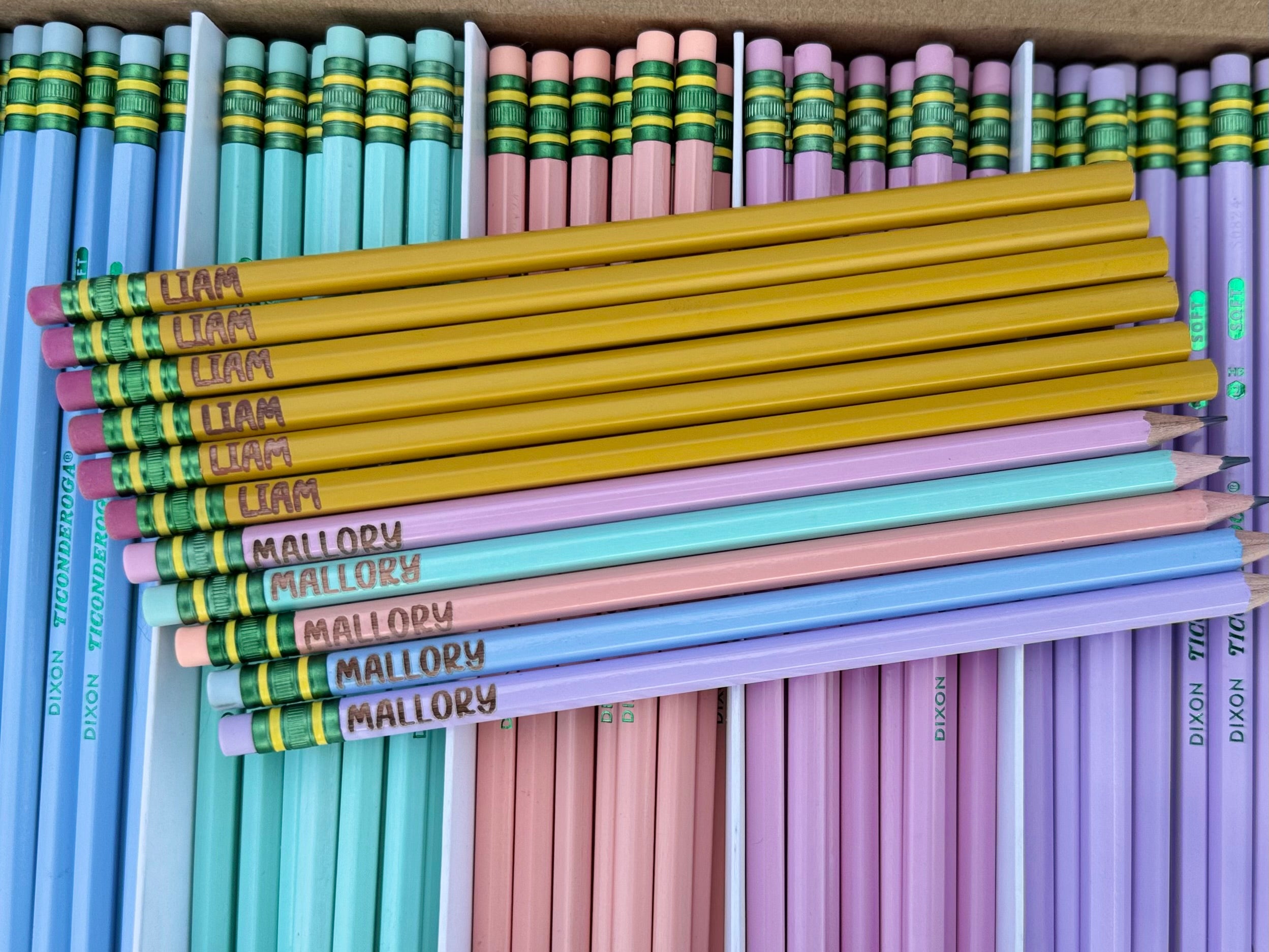 Customized Ticonderoga Pencils