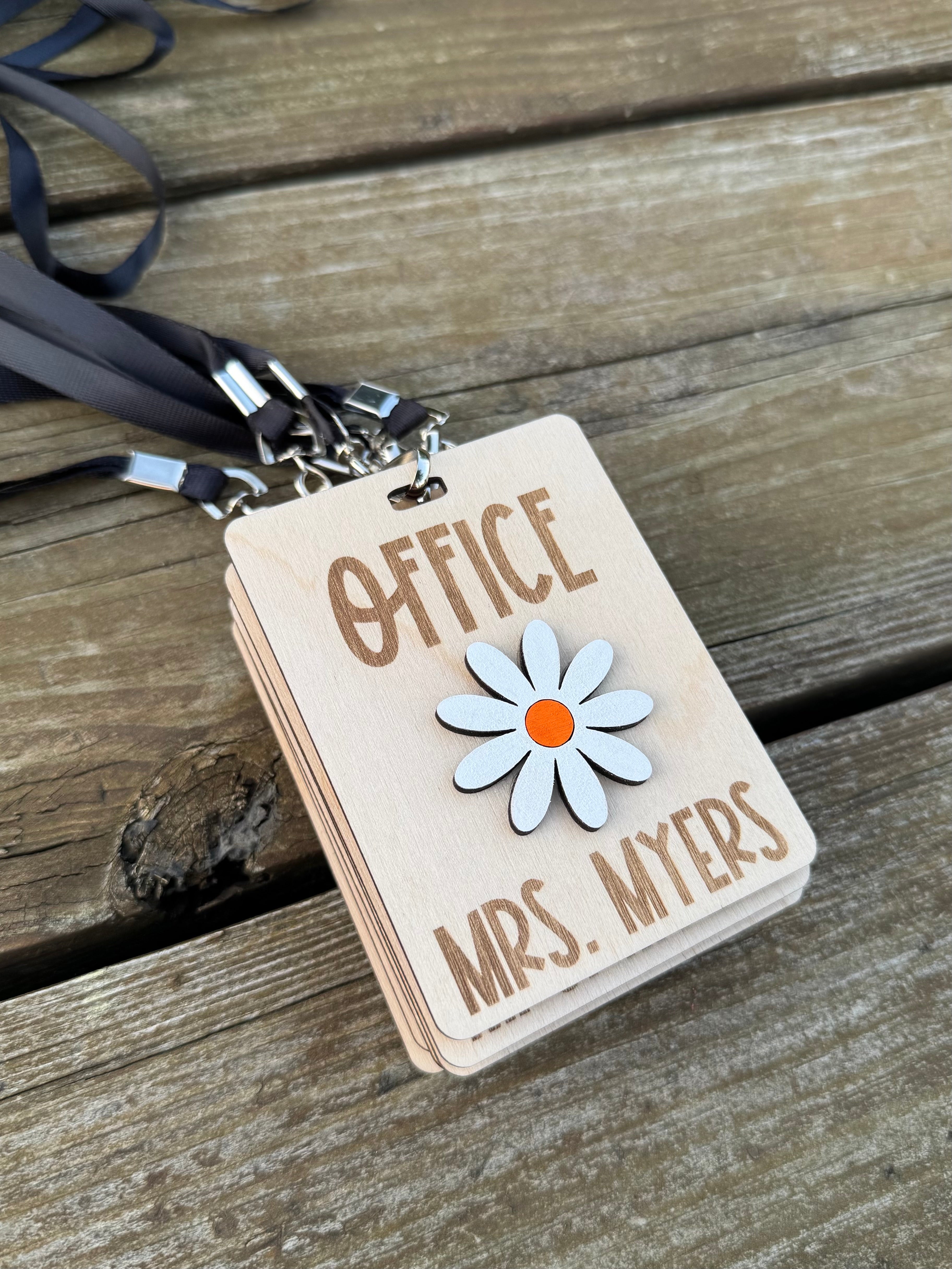 Custom Hall Pass Lanyards