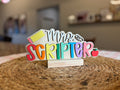 Teacher Name Desk Plaque