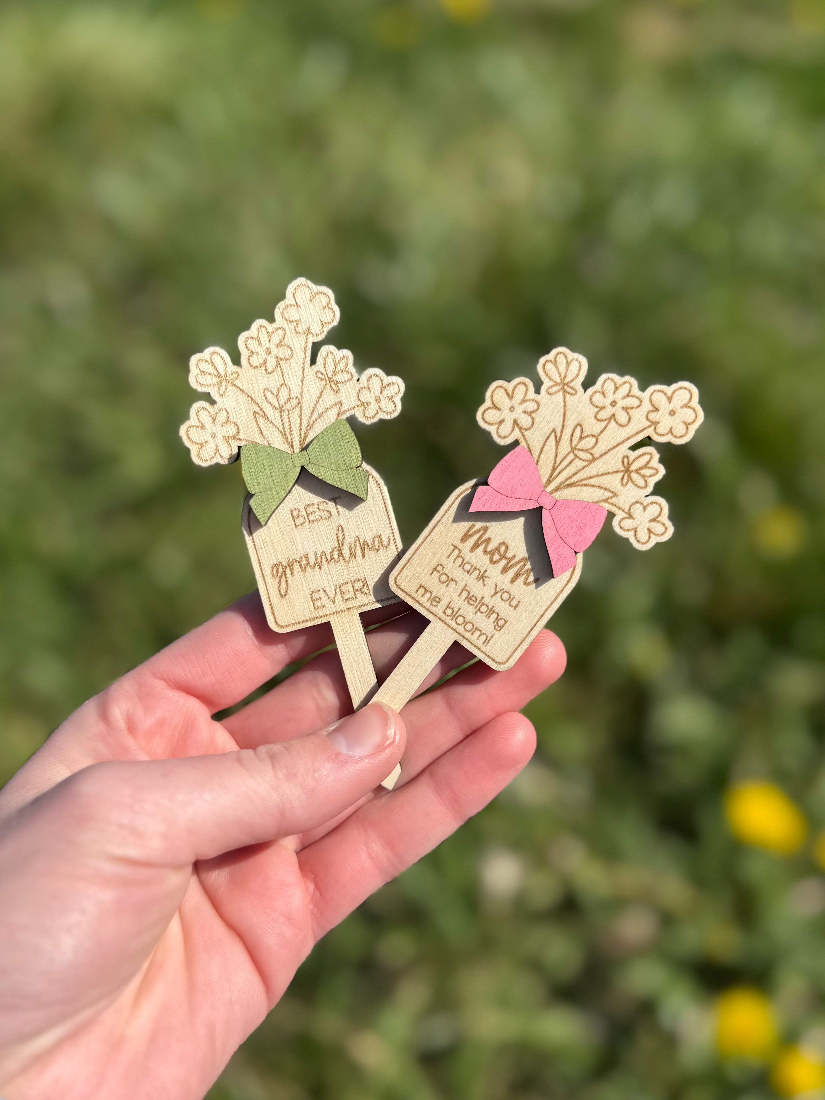 Mother’s Day Flower Stake Gift