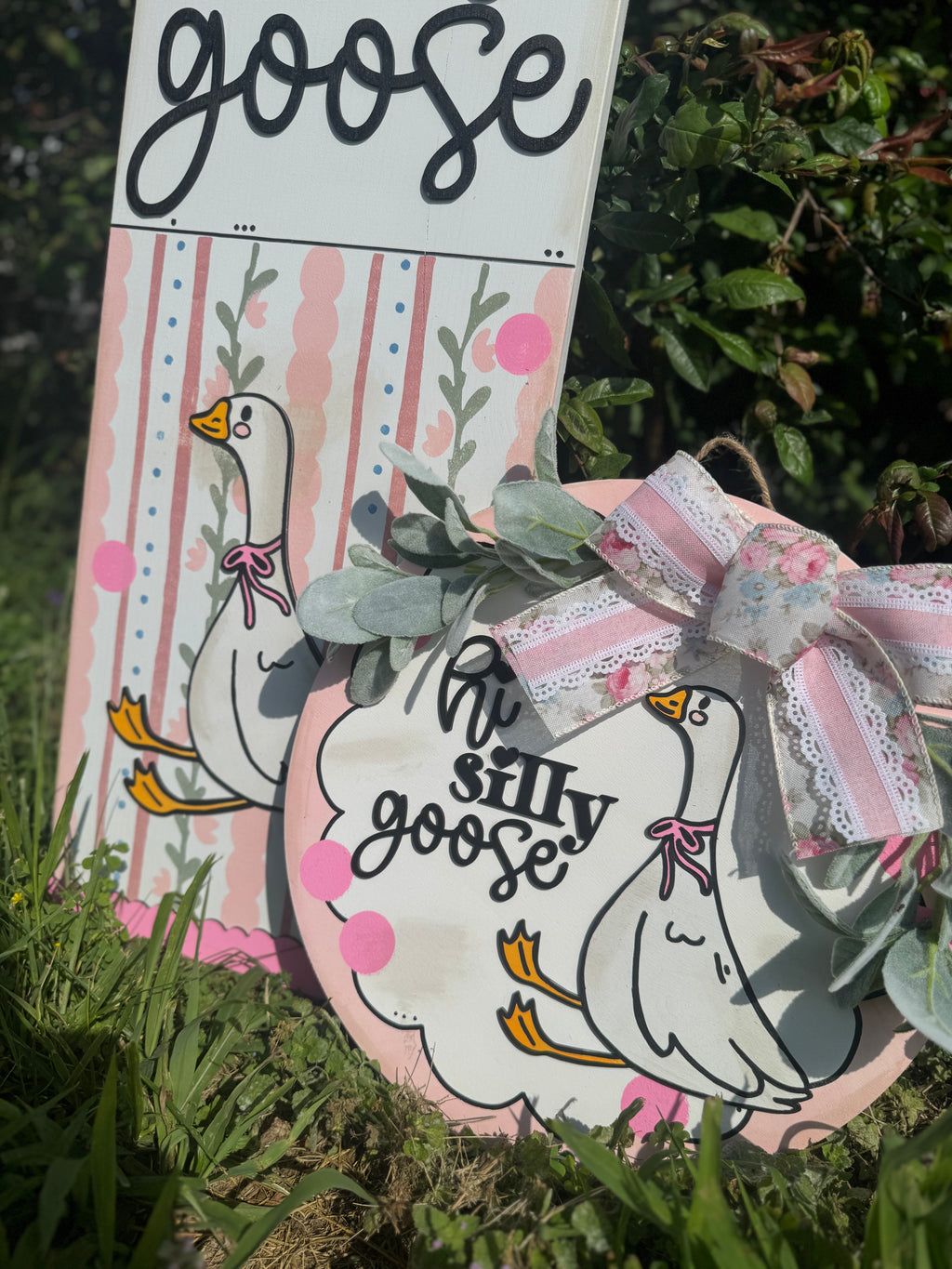 PREORDER Silly Goose Porch Signs
