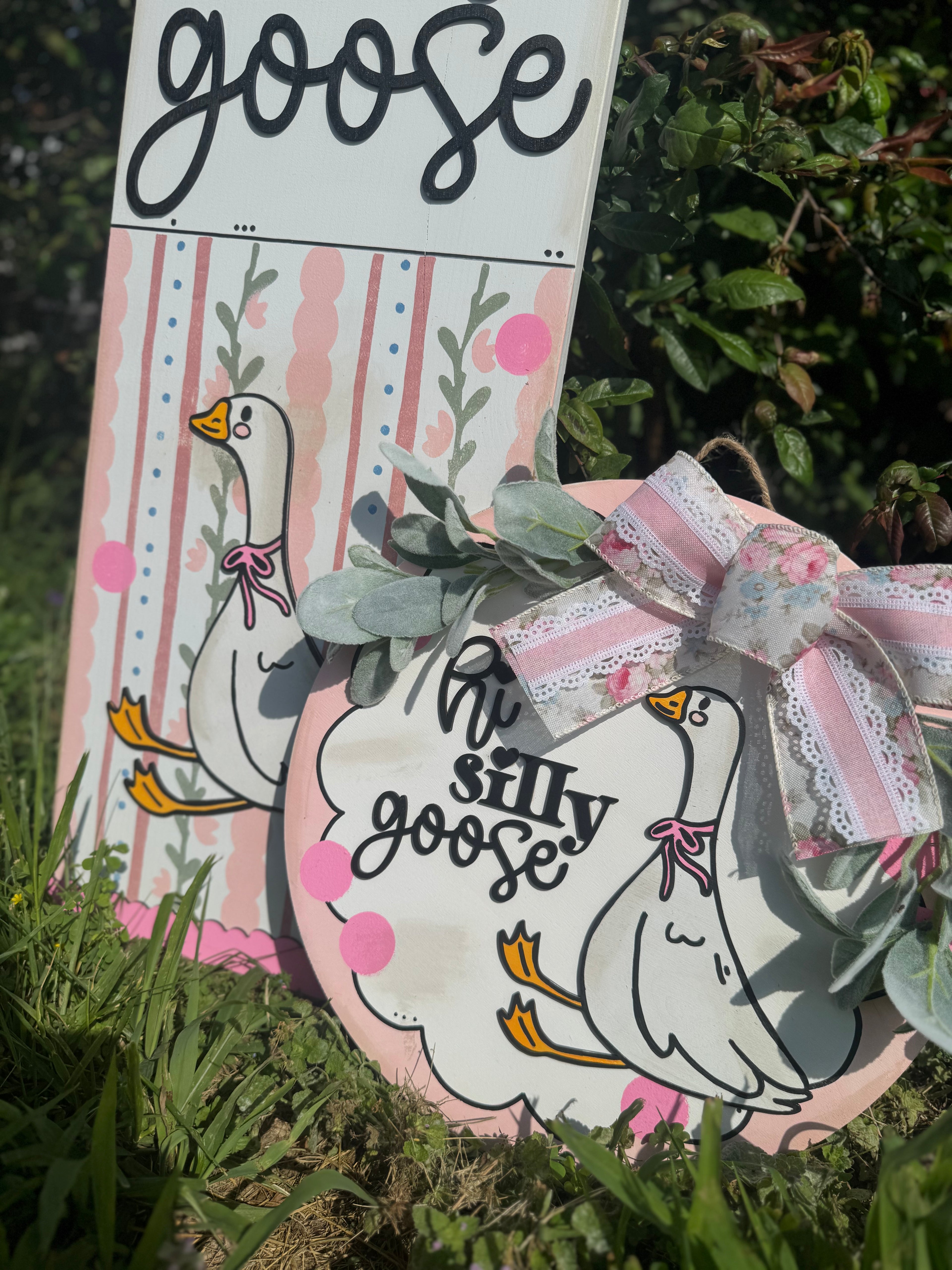 PREORDER Silly Goose Porch Signs