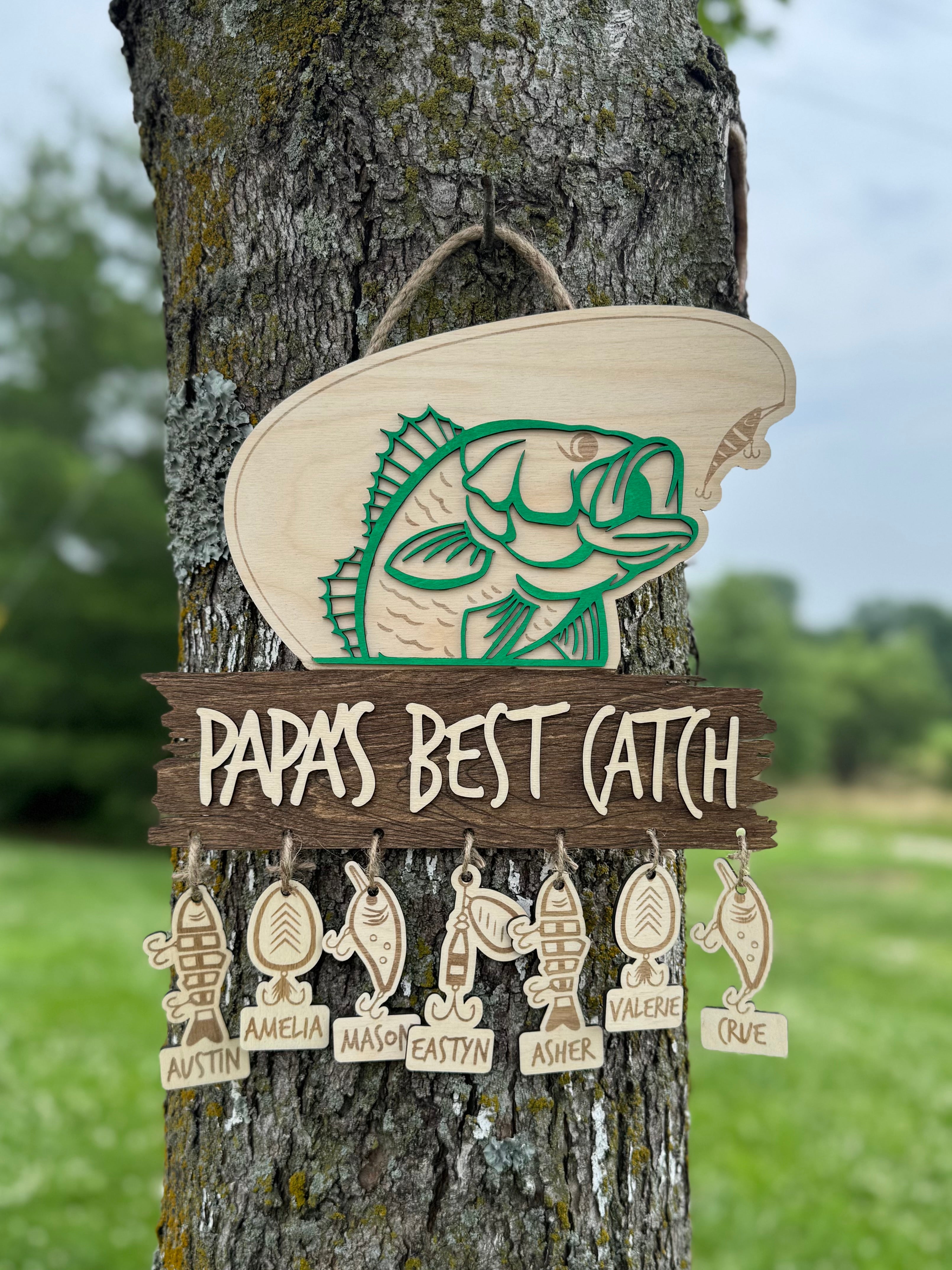 Custom Fish Wall Hanging Sign
