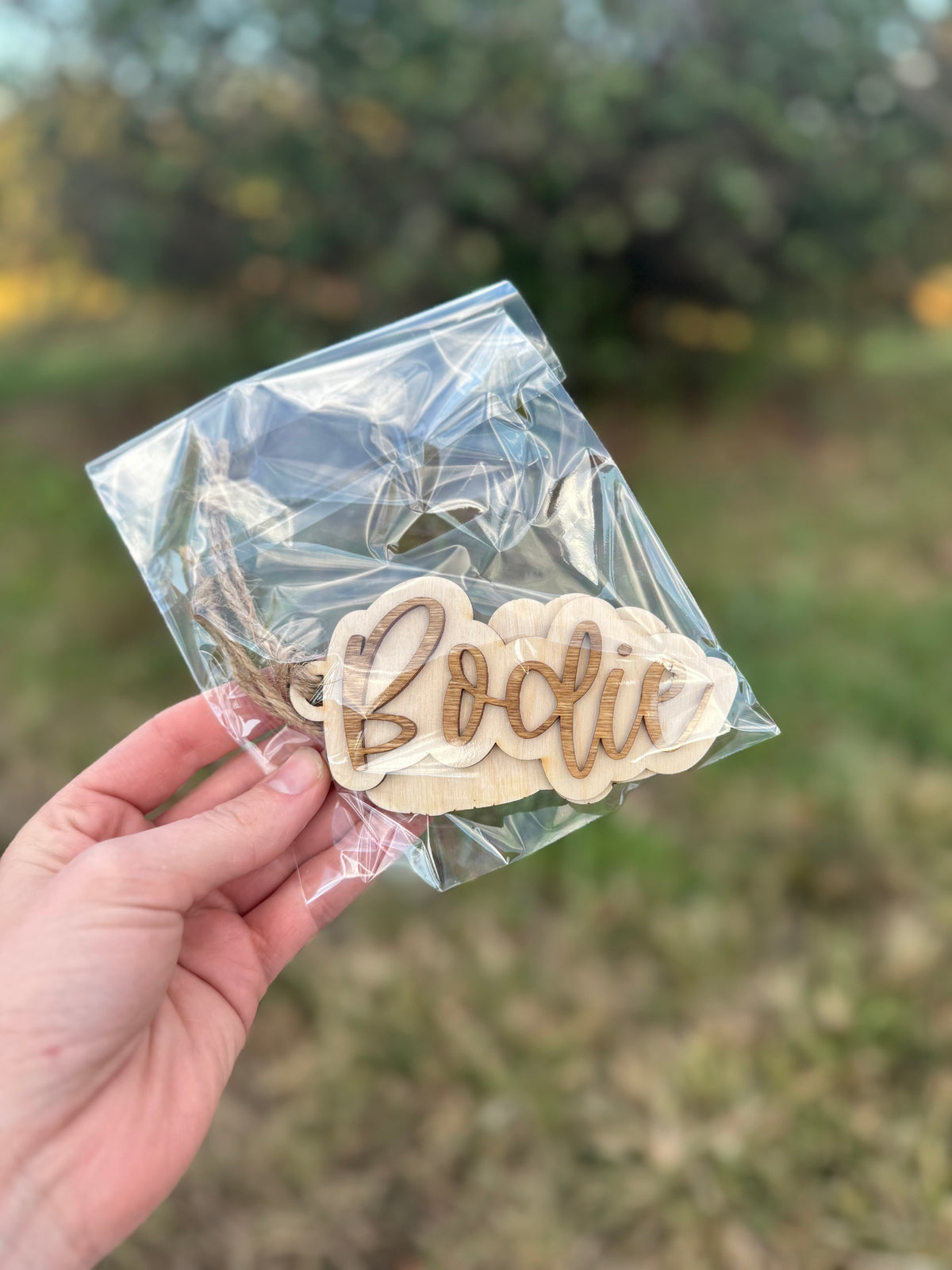 Custom Cut Stocking Tags