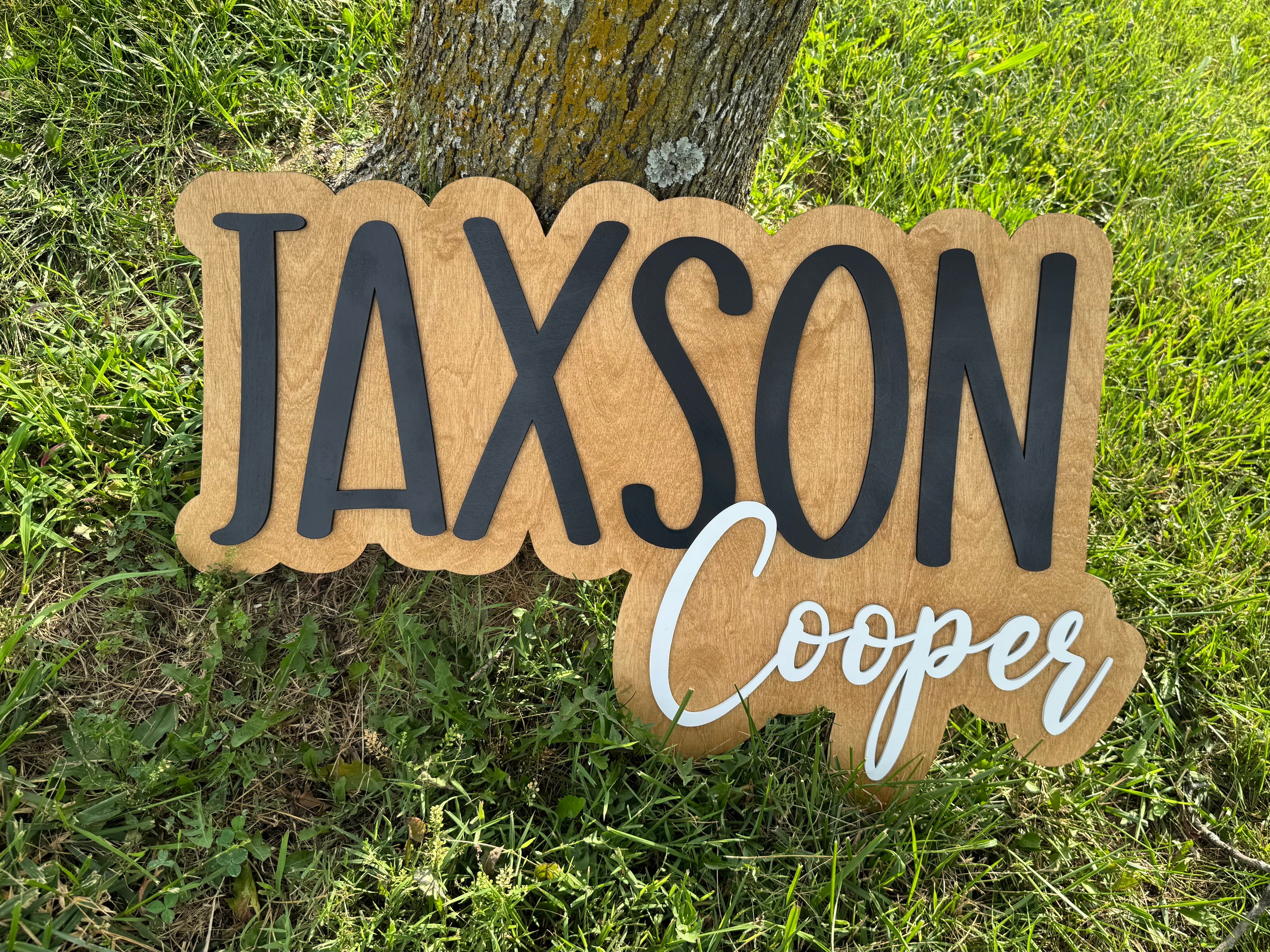 Custom Nursery Name Signs