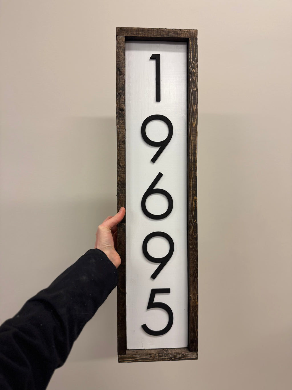 House Number Framed Signs