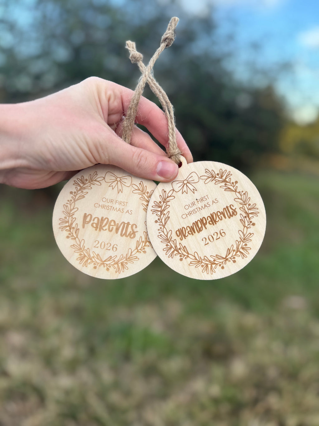 Custom Engraved Ornament