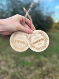 Custom Engraved Ornament