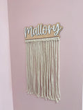 Custom Name Bow Holder