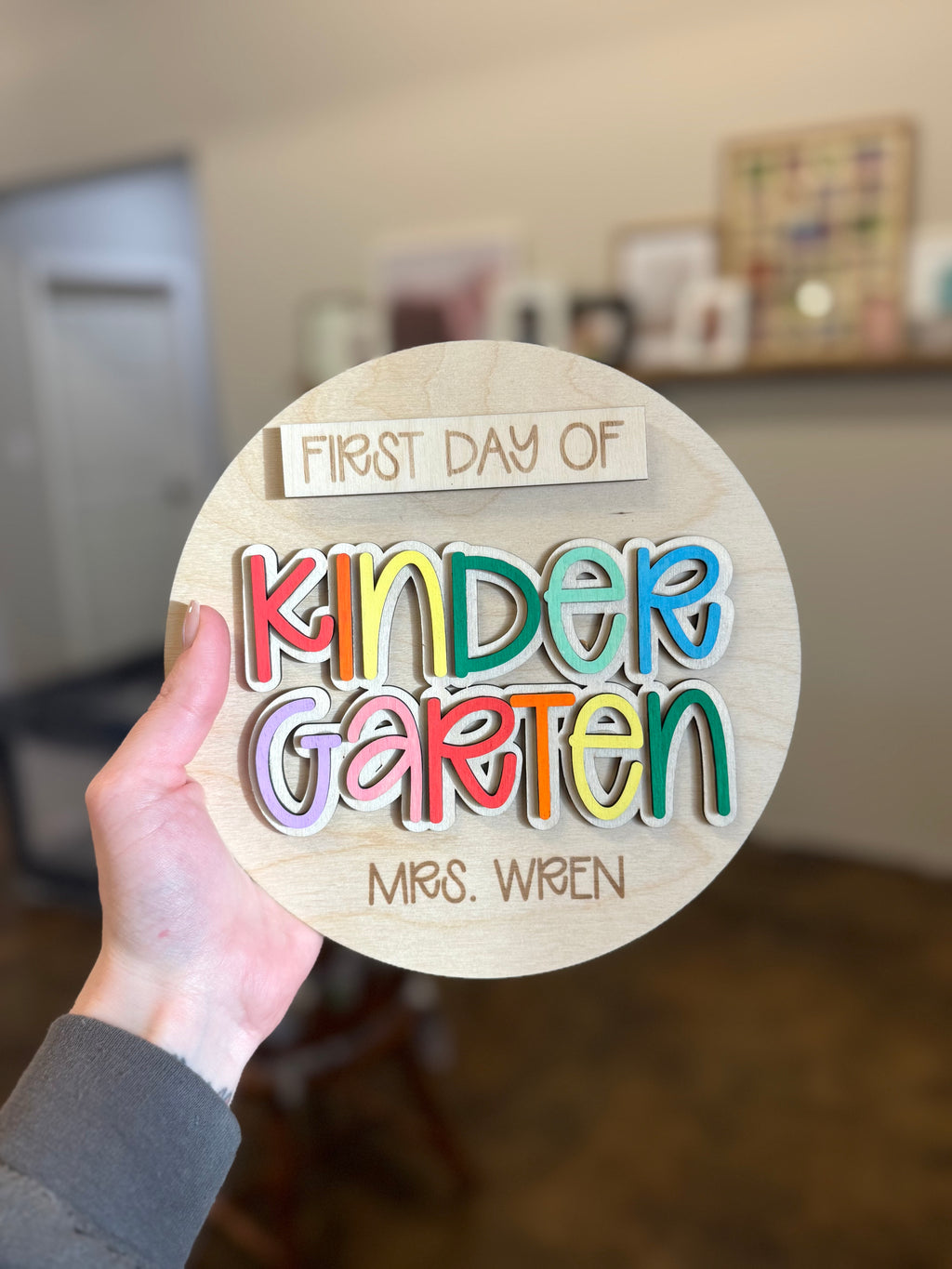 Interchangeable Classroom Photo Prop- First, Last, 100th Day of School Sign