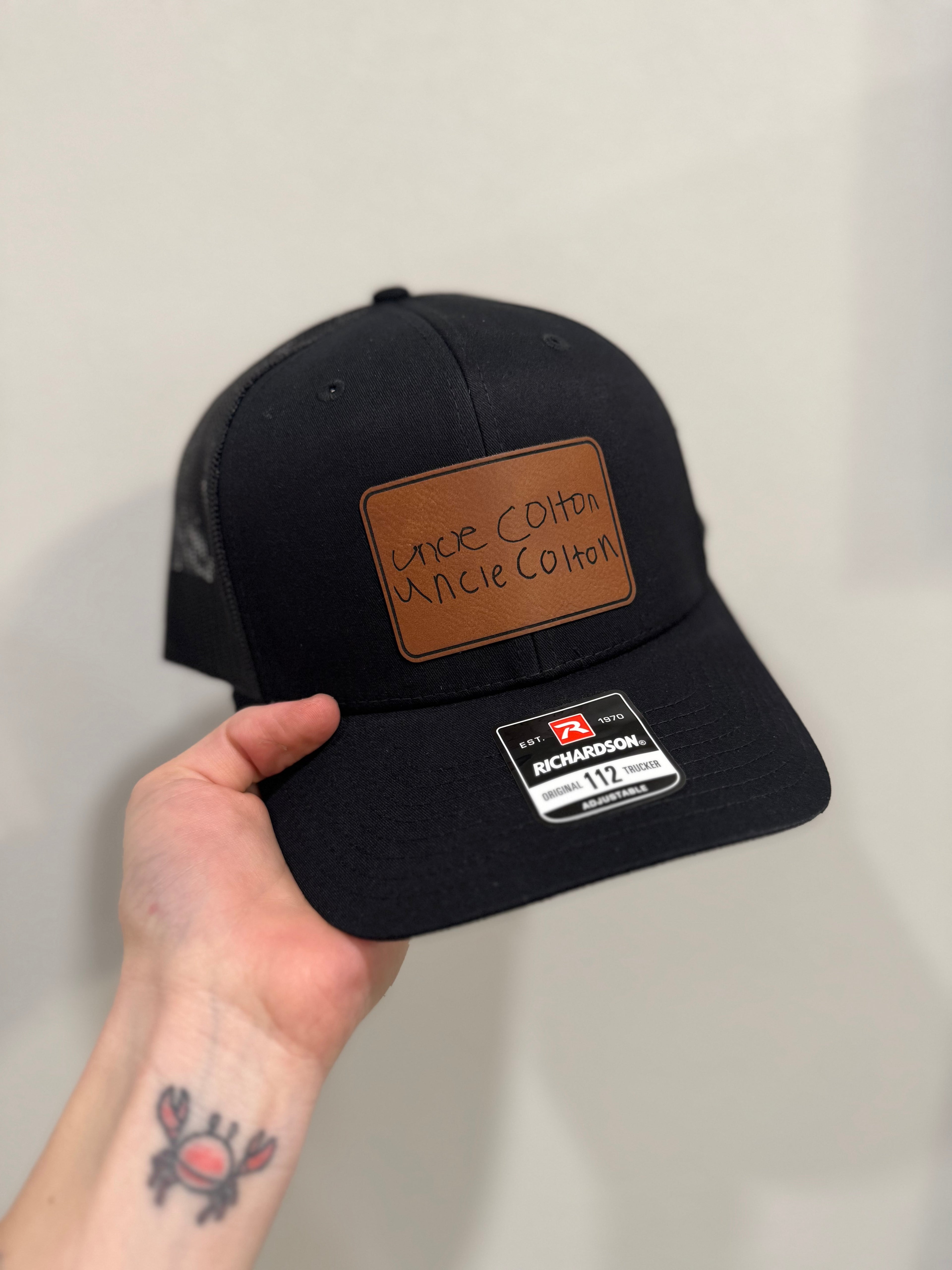 Custom Handwritten Patch Hats