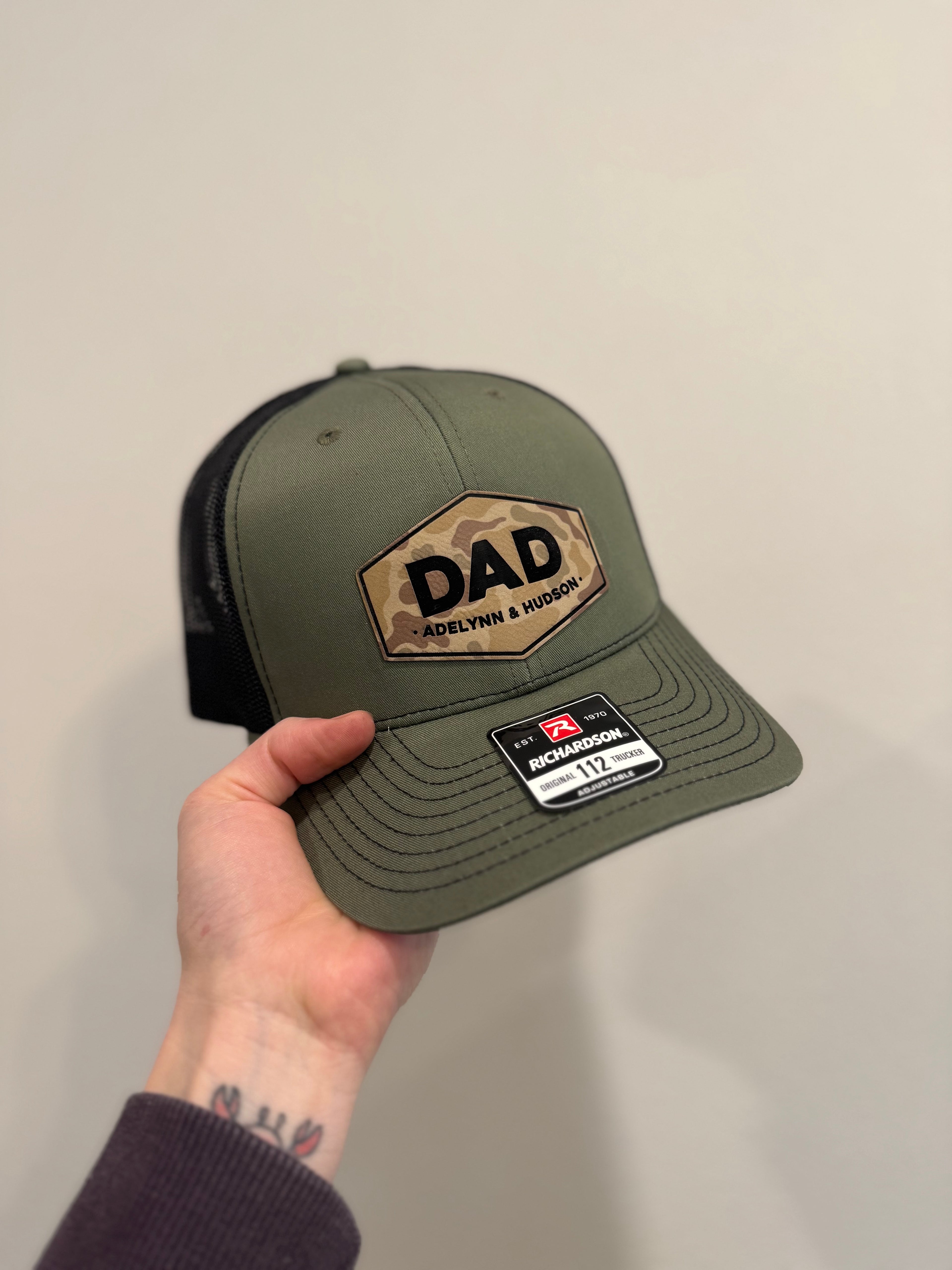 Custom Dad Patch Hats