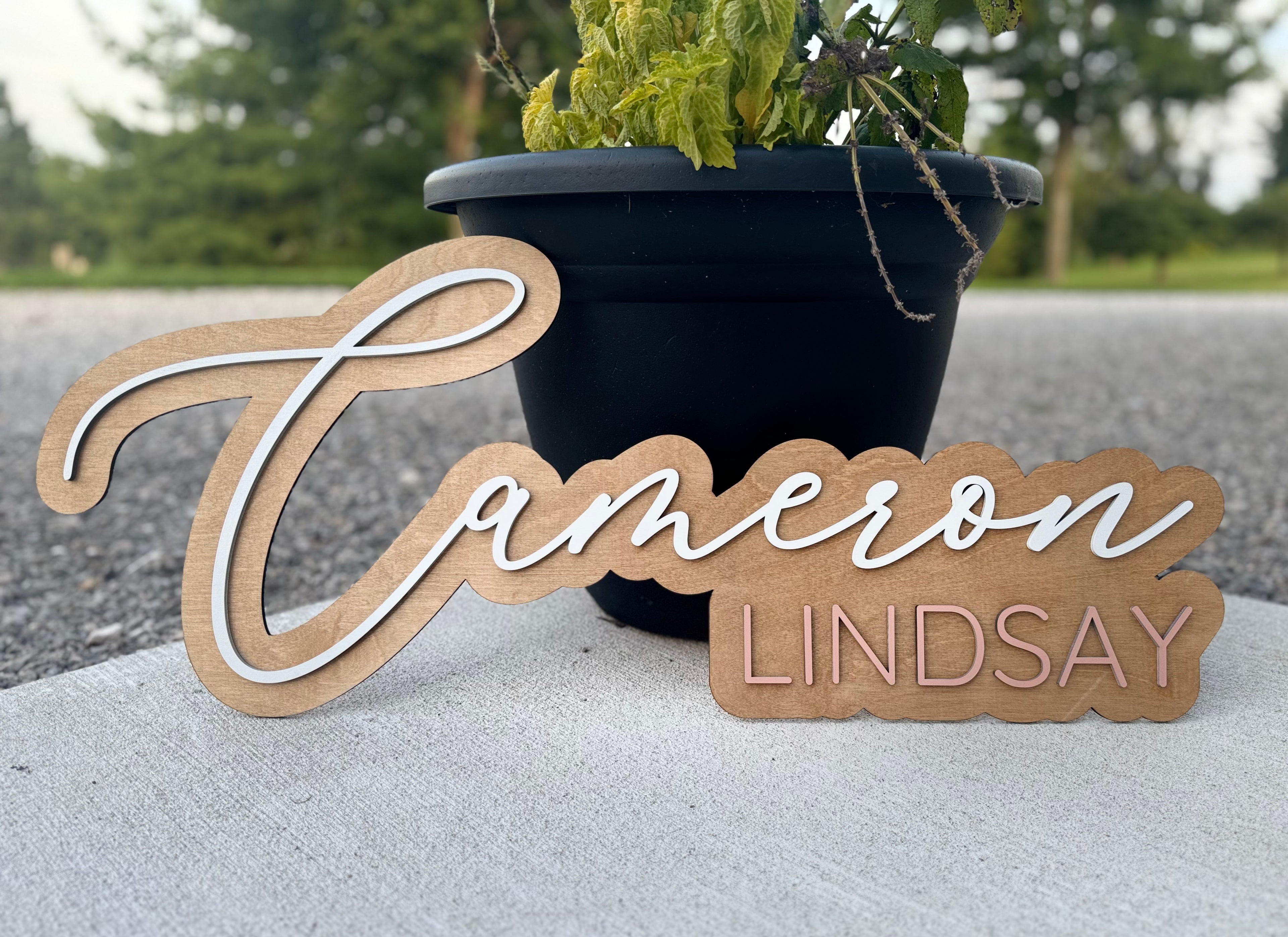 Custom Nursery Name Signs
