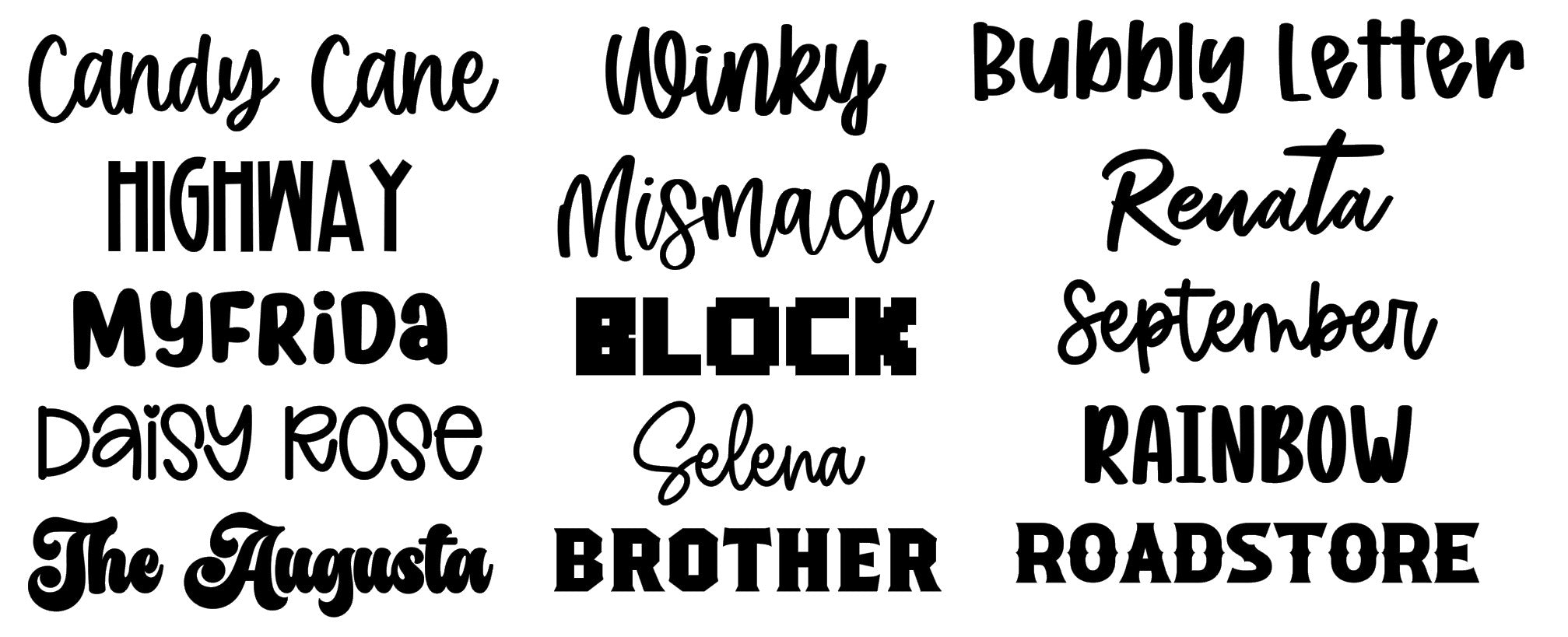 Acrylic Name Keychains