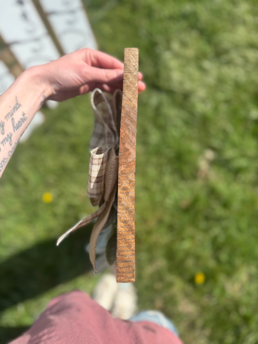 RTS IMPERFECT Boho Neutral Porch Sign