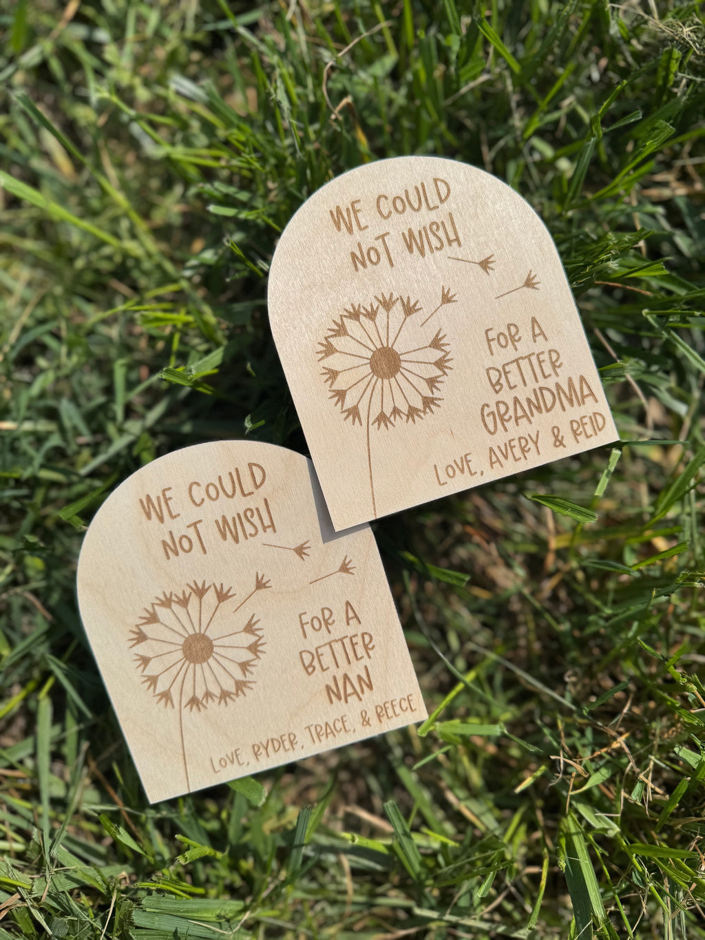 Dandelion Fingerprint Magnet - Mother’s Day Gift