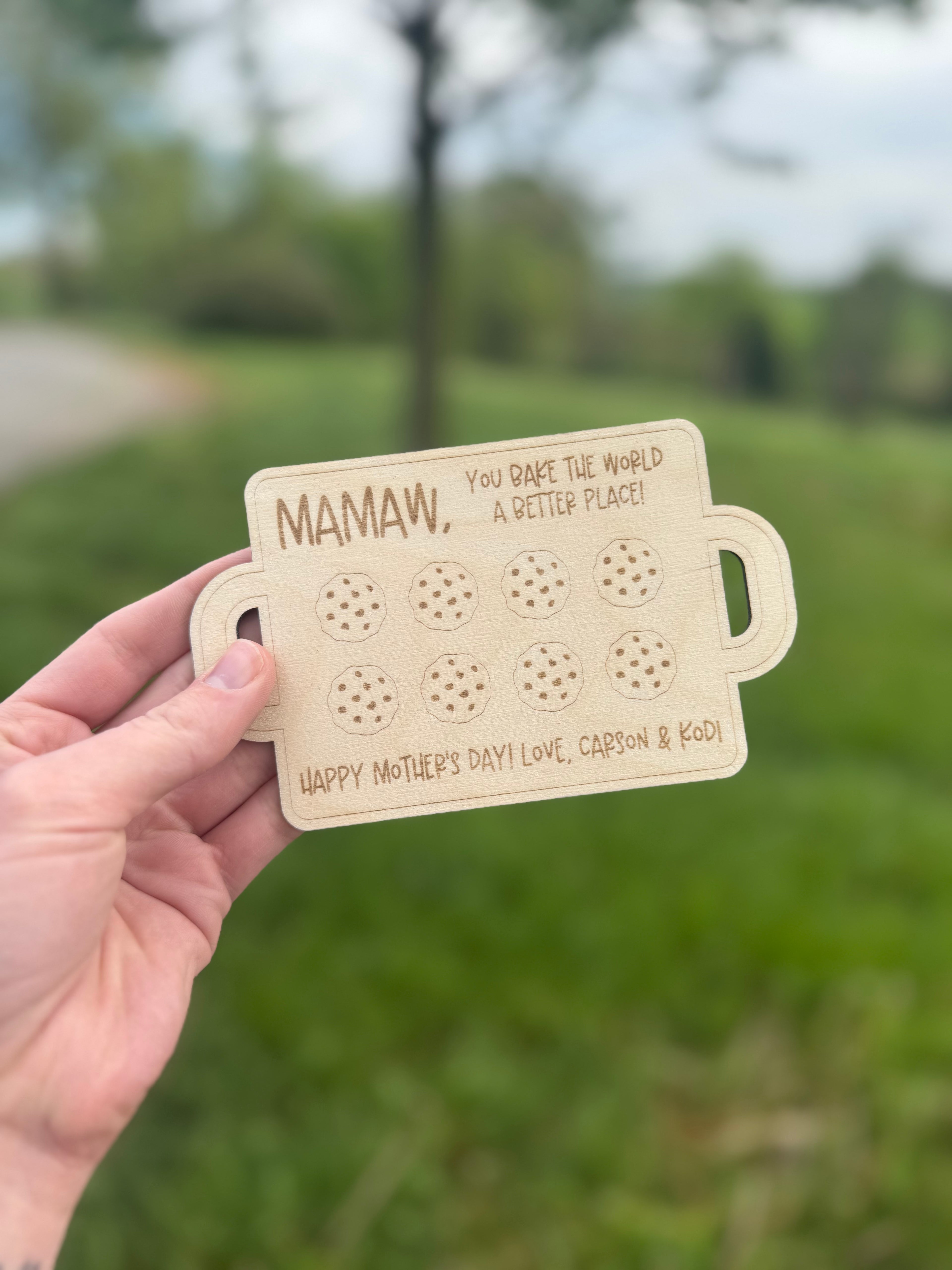 Cookie Fingerprint Magnet - Mother’s Day Gift