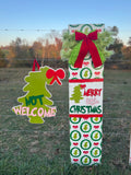Mean and Green Christmas Signs