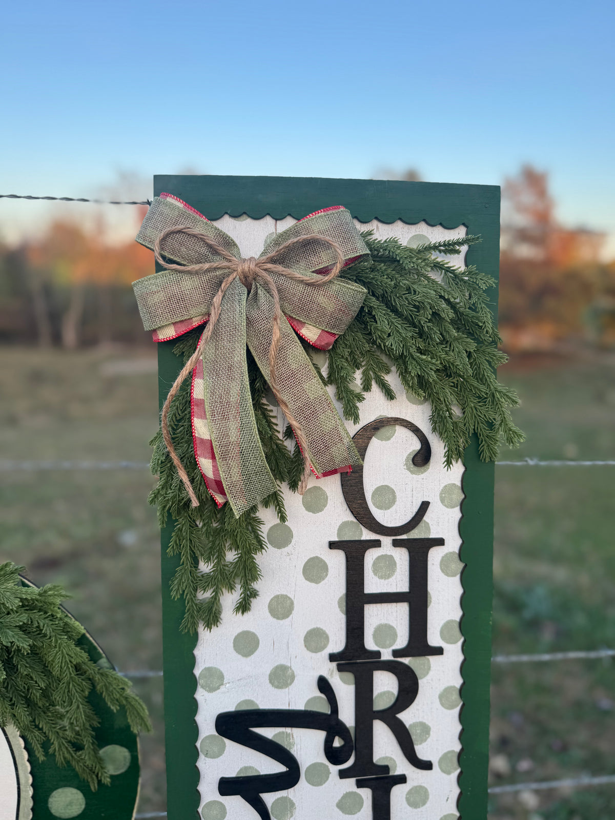 A Polka Dot Christmas Signs